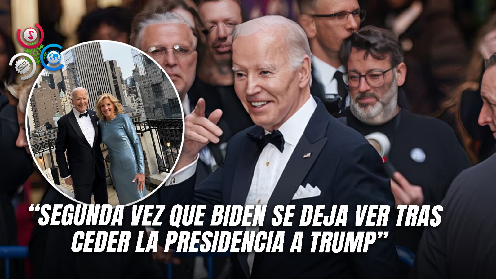 Joe Biden Reaparece En Nueva York Tras Dejar La Presidencia Acompañado De Jill Biden