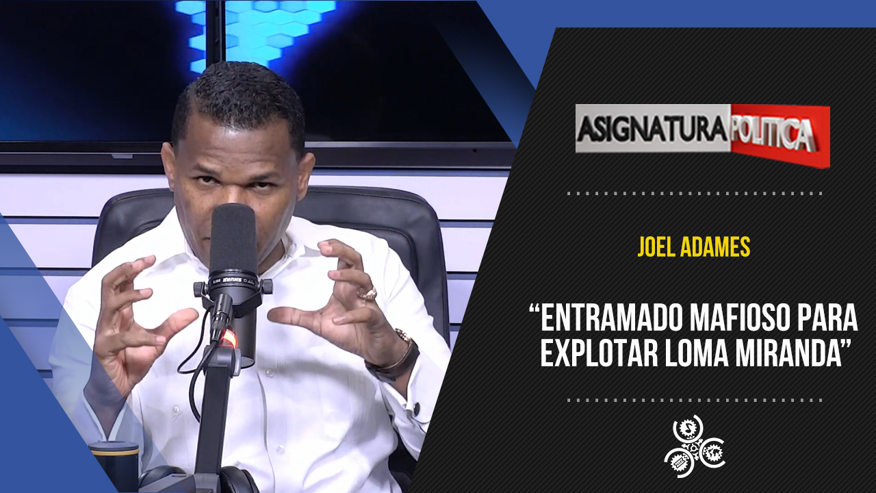 Joel Adames “Entramado Mafioso Para Explotar Loma Miranda” | Asignatura Política
