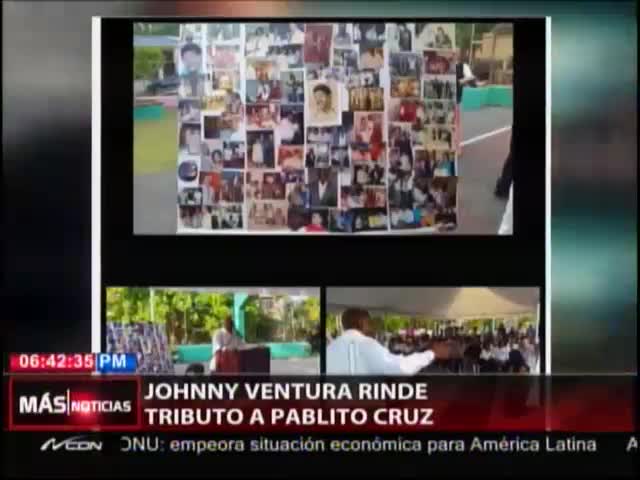 Johnny Ventura Rinde Homenaje A Pablito Cruz #Video