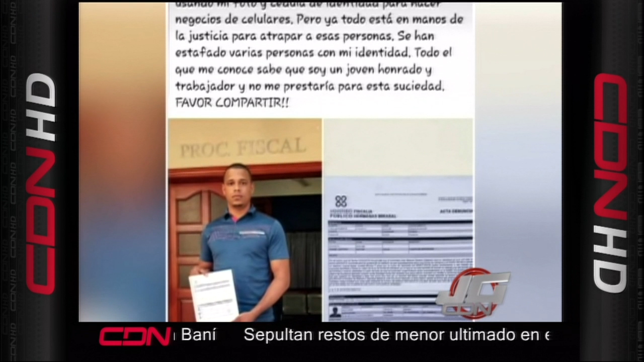 Joven Denuncia Que Están Utilizando Su Identidad Para Estafar En Redes Sociales