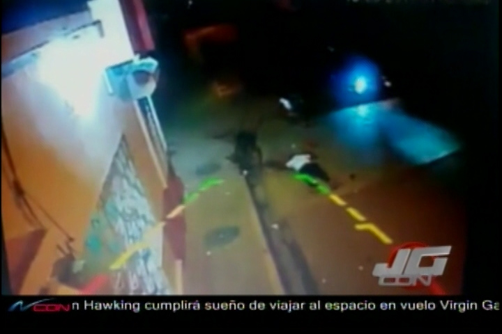 Captado En Video: Mataron A Su Compañero Y Solo Se Devolvió A Recoger La Pistola