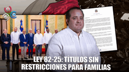 José Ignacio Paliza Anuncia Detalles De La Promulgación De La Ley 82-25