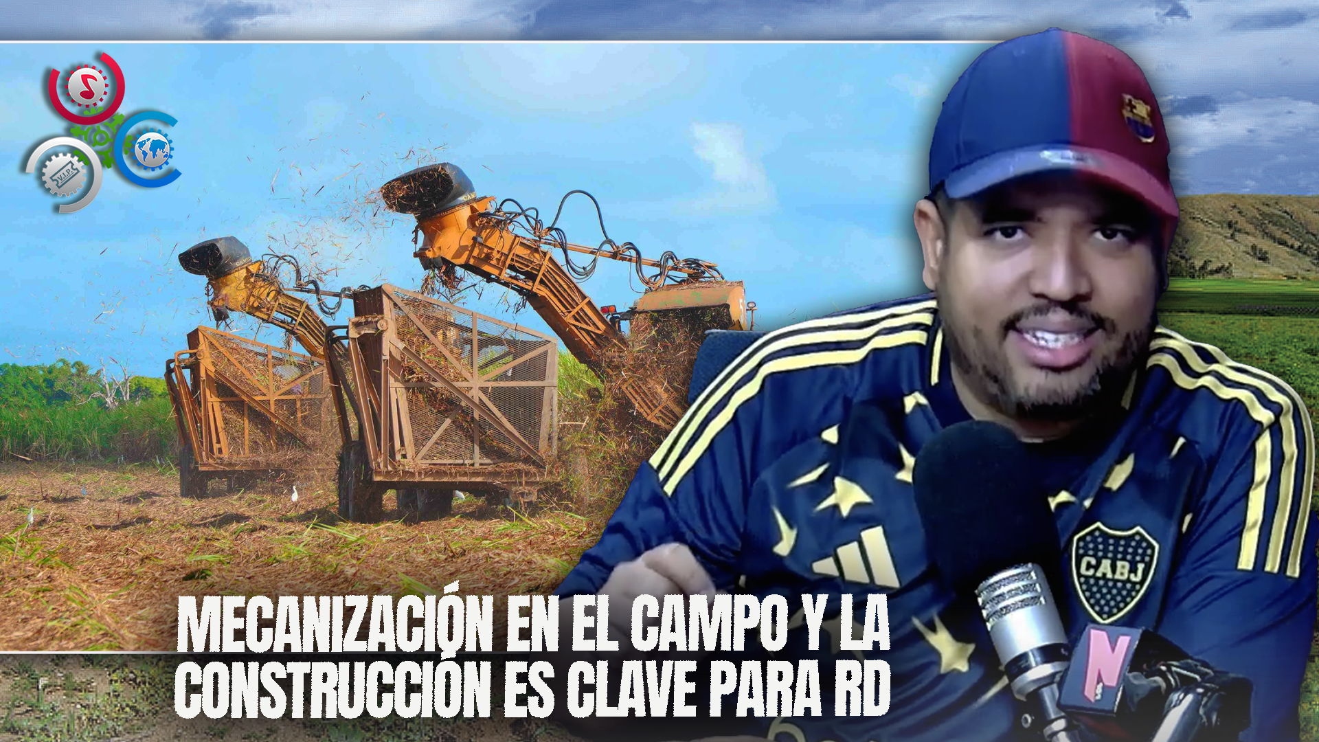 José Luis Mendoza: La Mecanización En El Campo Y En La Construcción Es Una Necesidad En RD