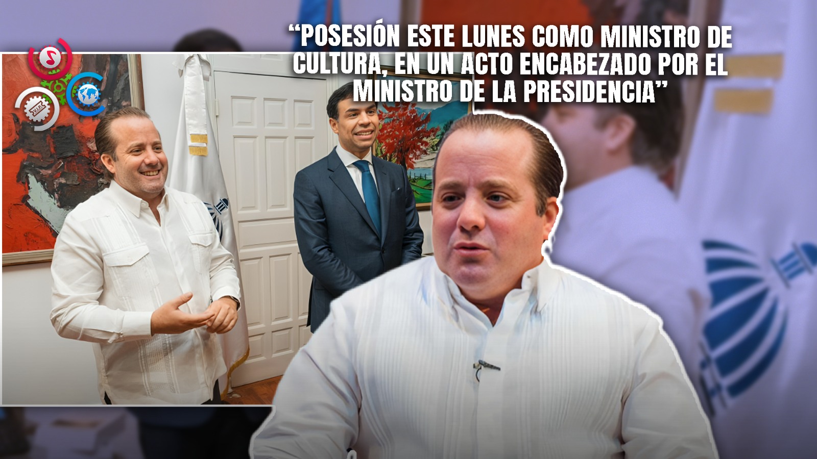 José Paliza Respalda Gestión De Milagros Germán Al Posesionar Nuevo Titular De Cultura