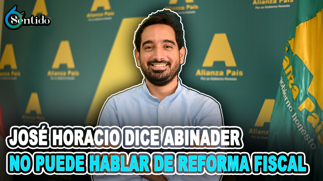 José Horacio Dice Abinader No Puede Hablar De Reforma Fiscal