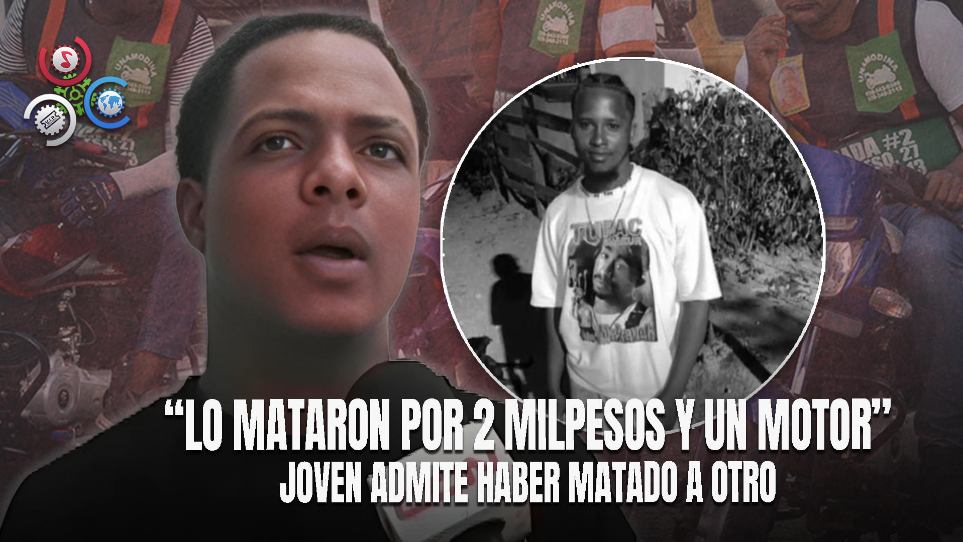 Joven Admite Haber Matado A Motoconcho De 28 Años; El Hecho Lo Cometió Junto A Menor Para Robarle