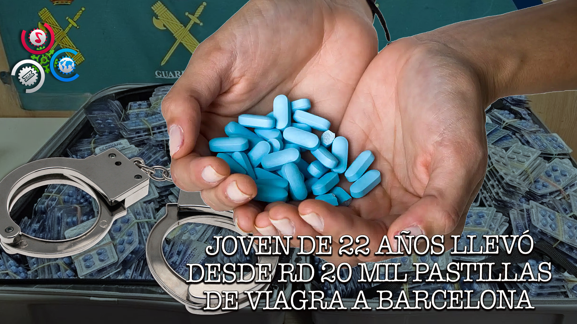 Detienen En Aeropuerto De Barcelona A Joven Con Más De 20.000 Comprimidos De Viagra
