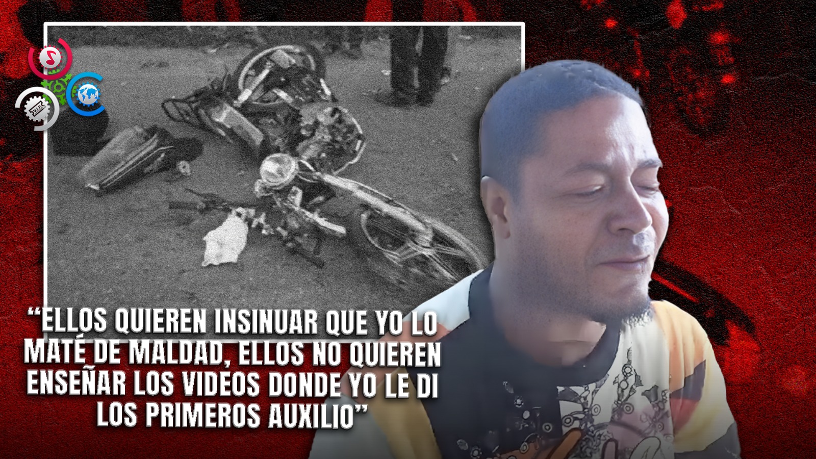 Joven Llora Pérdida De Su Primo, Tras Impactar Uno Con El Otro En Motocicletas