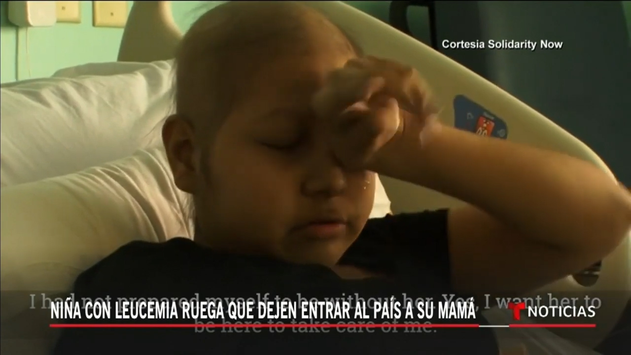 Joven Lucha Contra El Cáncer Y Ruega Que Dejen Entrar A Su Mamá A EEUU