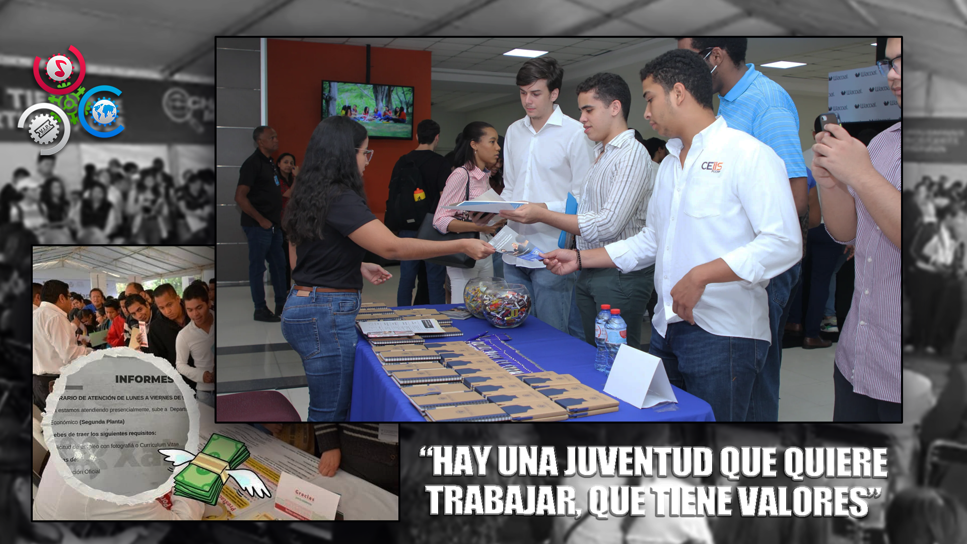 Jóvenes Acuden A Feria De Empleo En Busca De Oportunidades Laborales