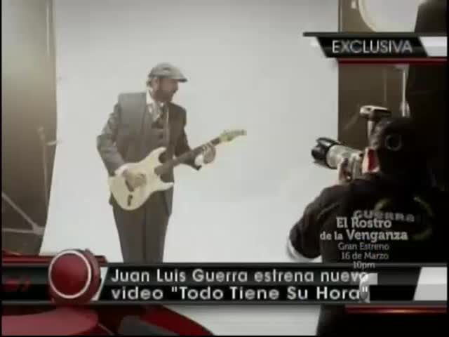Juan Luis Guerra Estrena El Video De “Todo Tiene Su Hora”