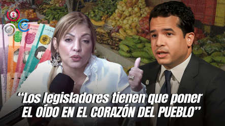 Julieta Tejada Valora Postura De Omar Fernández Y Asegura La Población Esta Ahogada Por El Alto Costo