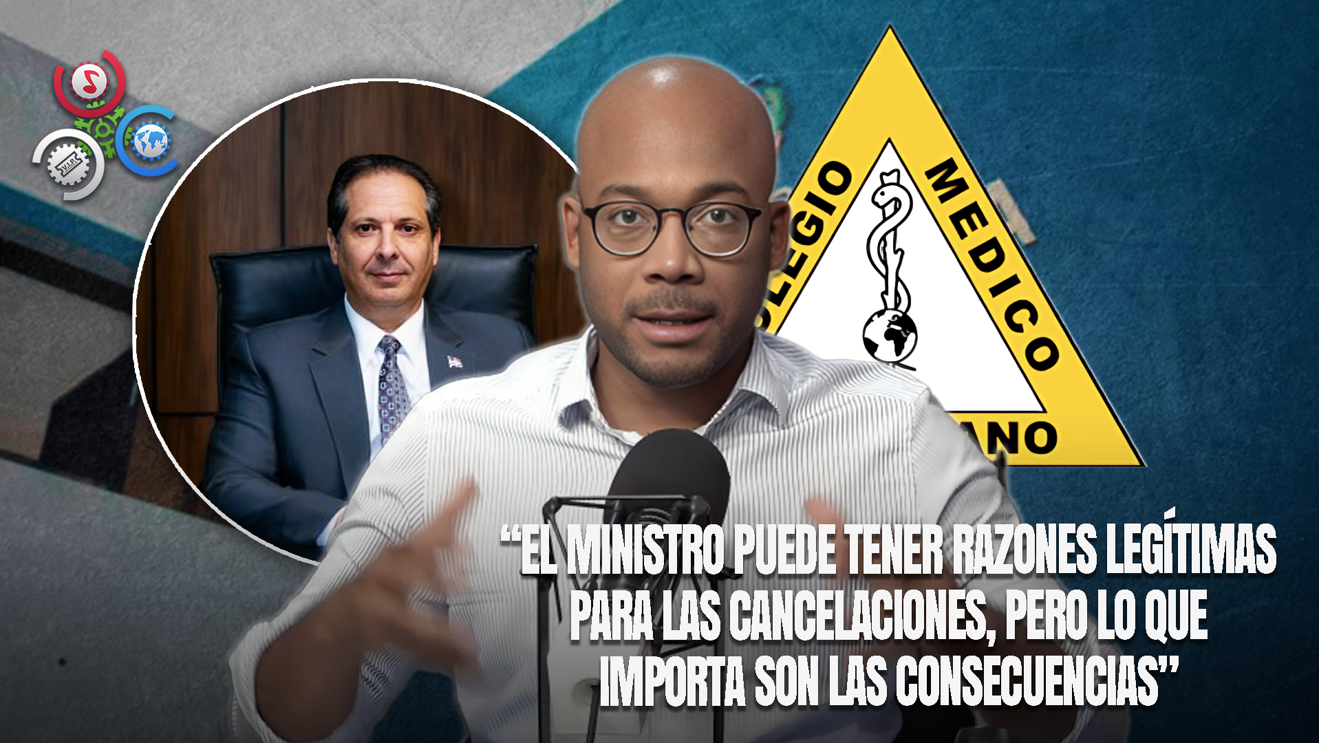 Julio Alberto Martínez Pide Diálogo Urgente Entre El CMD Y El Ministro De Salud Pública Ante Crisis Hospitalaria
