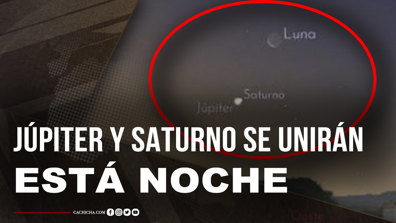 Júpiter Y Saturno Se Unirán En El Cielo Y Formarán Una Estrella, Mira Los Detalles