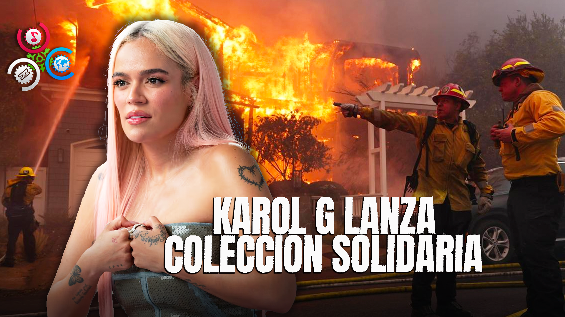 Karol G Lanza Colección Solidaria Para Ayudar A Víctimas De Incendios En Los Ángeles