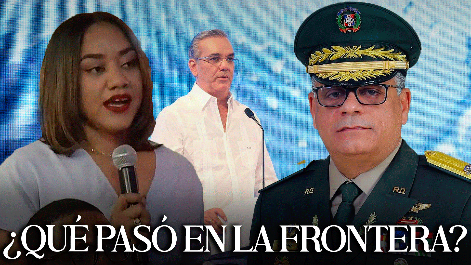 Mayor General Carlos A. Fernández Explica Lo Sucedido En Frontera Dominico-haitiana