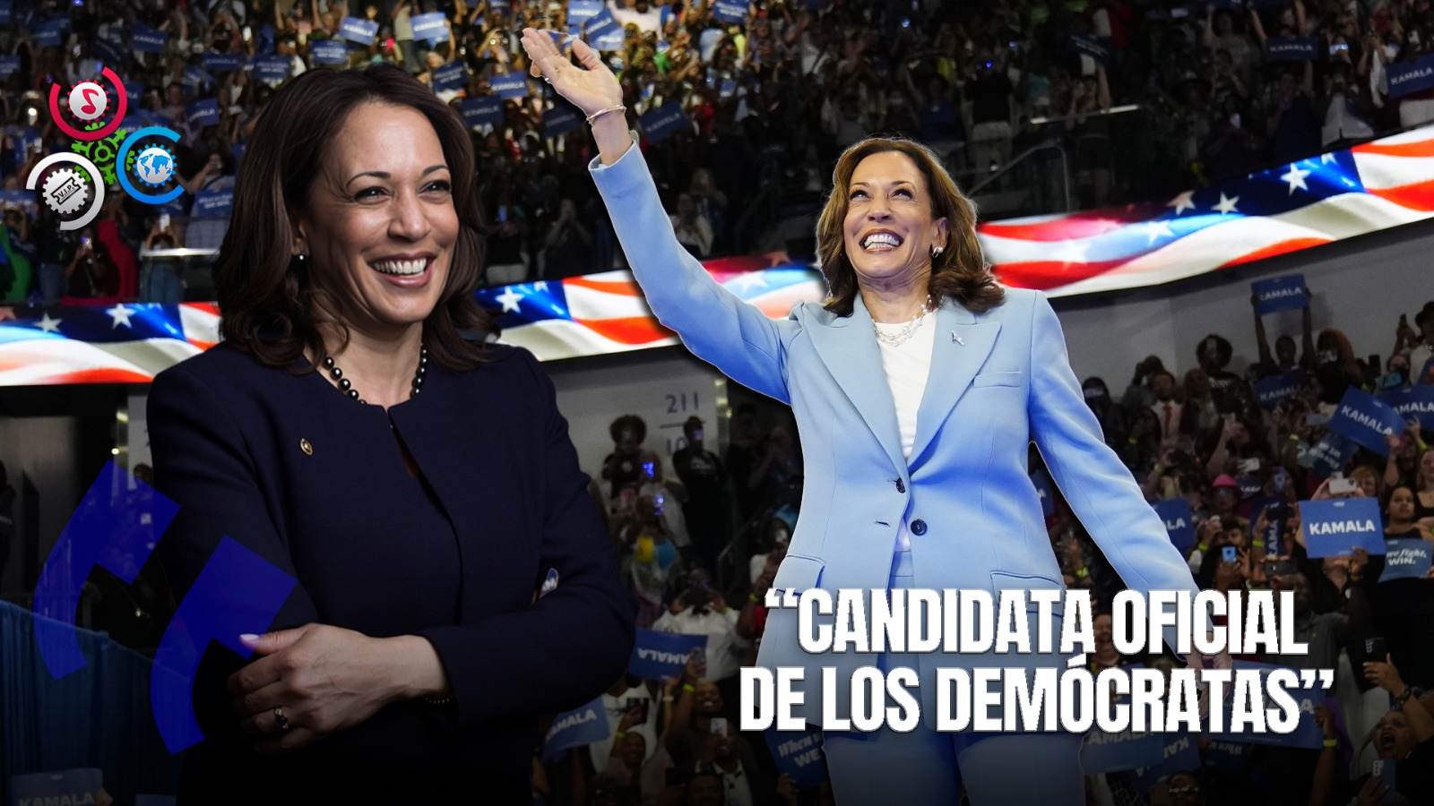Kamala Harris Es Oficialmente La Candidata Por El Partido Democrata De EE.UU
