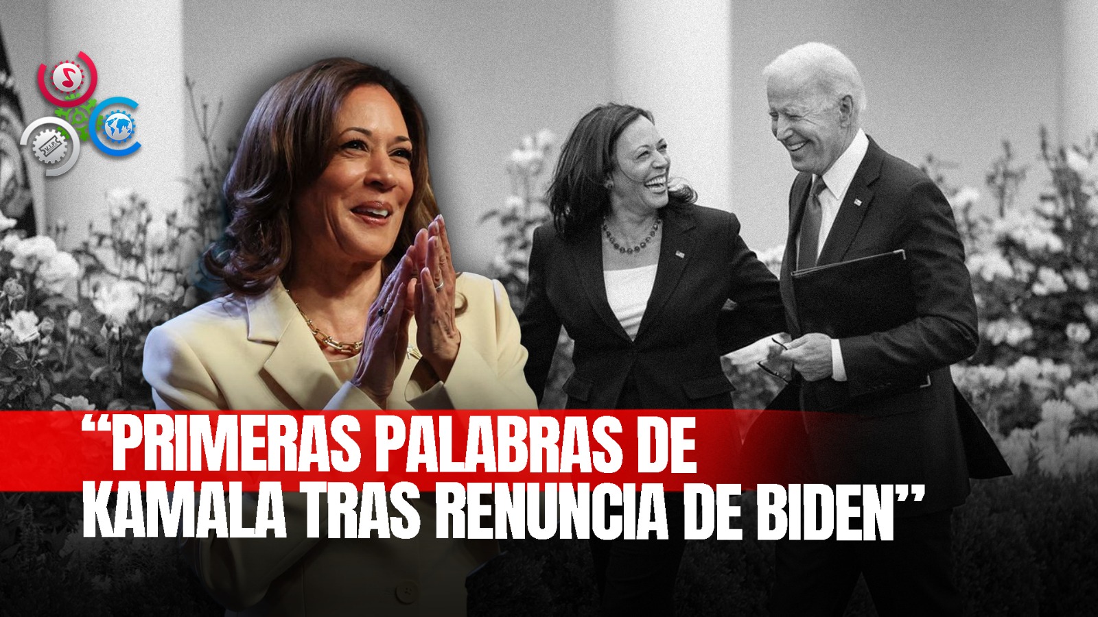Kamala Harris Habla En La Casa Blanca Tras Renuncia De Biden