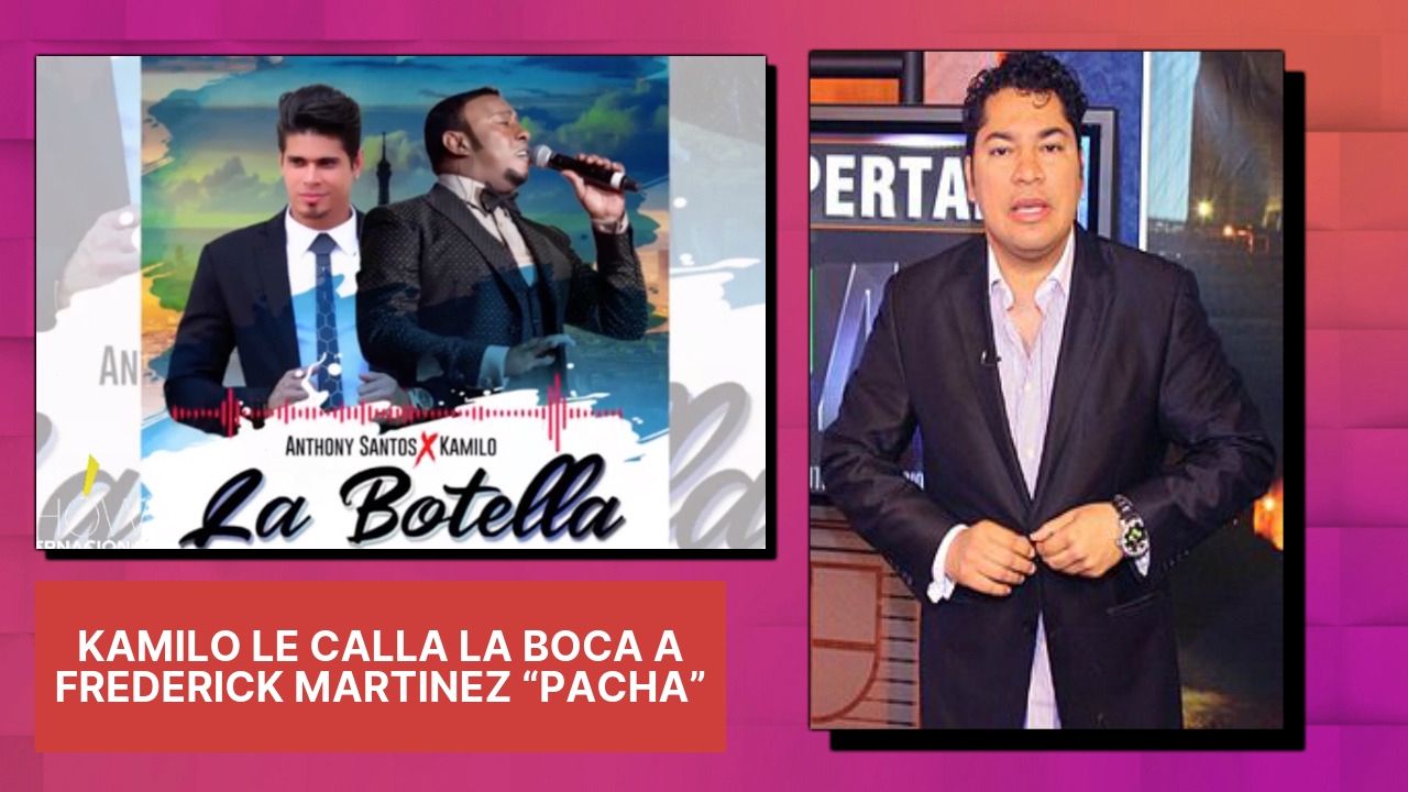 Kamilo Le Calla La Boca A Frederick Martinez “Pacha” Y Graba Con El Mayimbe Anthony Santos