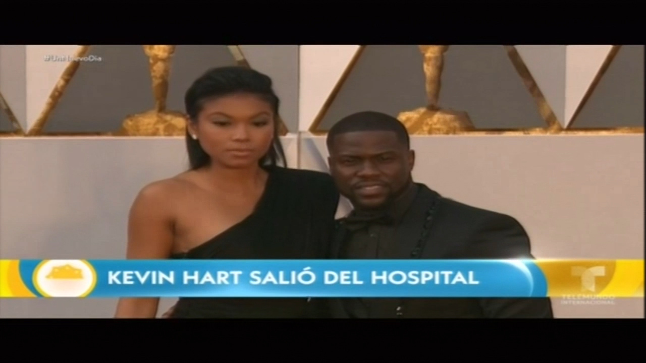 El Actor Kevin Hart Salió Del Hospital