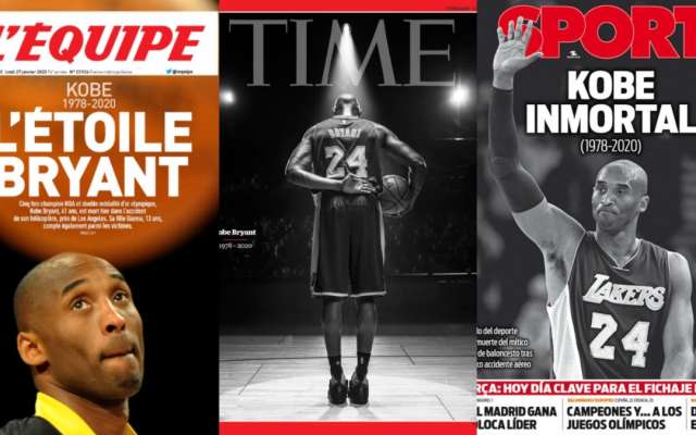 Mira Que Excelente Trabajo Realizó La Prensa Estadounidense Con Kobe Bryant
