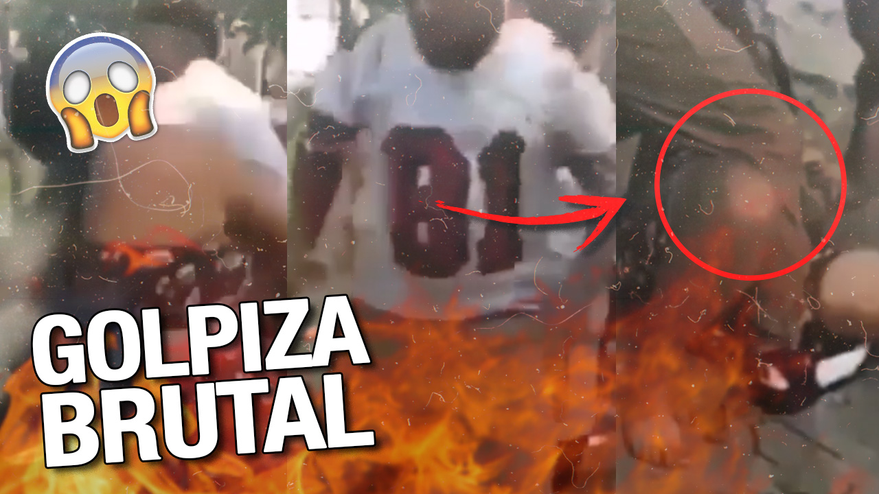 ¡Hombre Golpea BRUTALMENTE A Una Mujer En Salcedo!