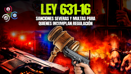 Porte Ilegal De Armas De Fuego En RD Conlleva Penas De Hasta Cinco Años De Prisión