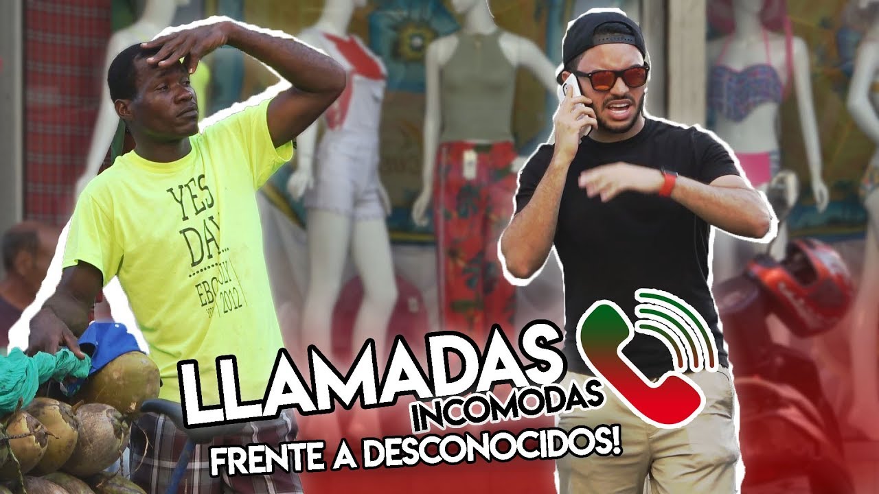 LLAMADAS FALSAS FRENTE DESCONOCIDOS #1 (Llamadas Vergonzosas) | Adolfo Lora