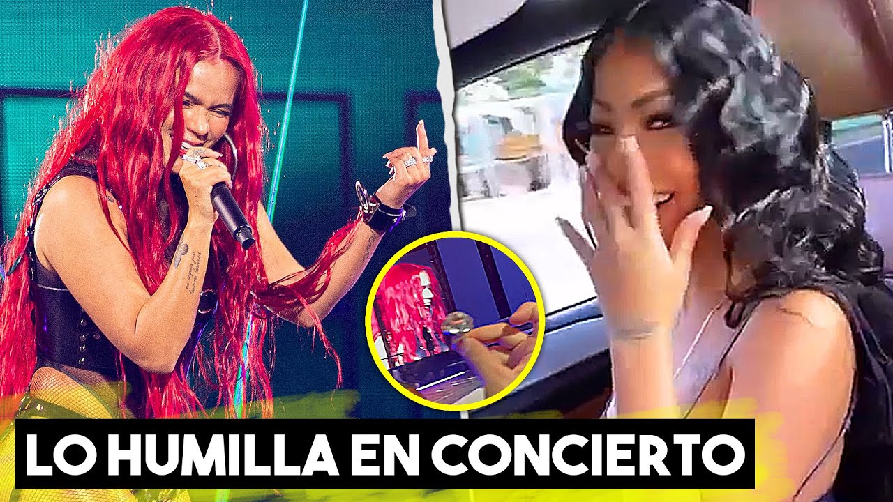 La Bichota RECHAZA A Fanatico Que Le Pide MATRIMONIO En Concierto