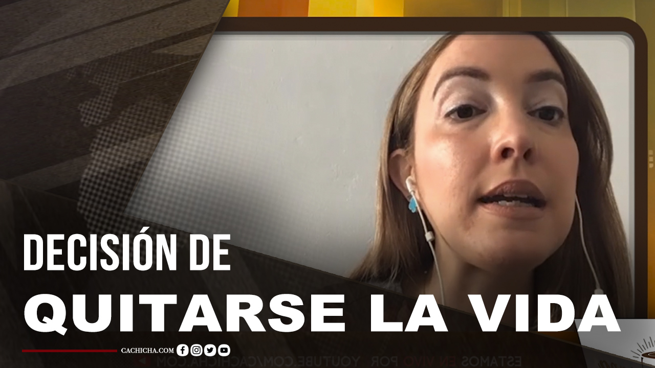 La Dra. Laura Pou Habla De La Decisión Que Lleva A Una Persona A Quitarse La Vida