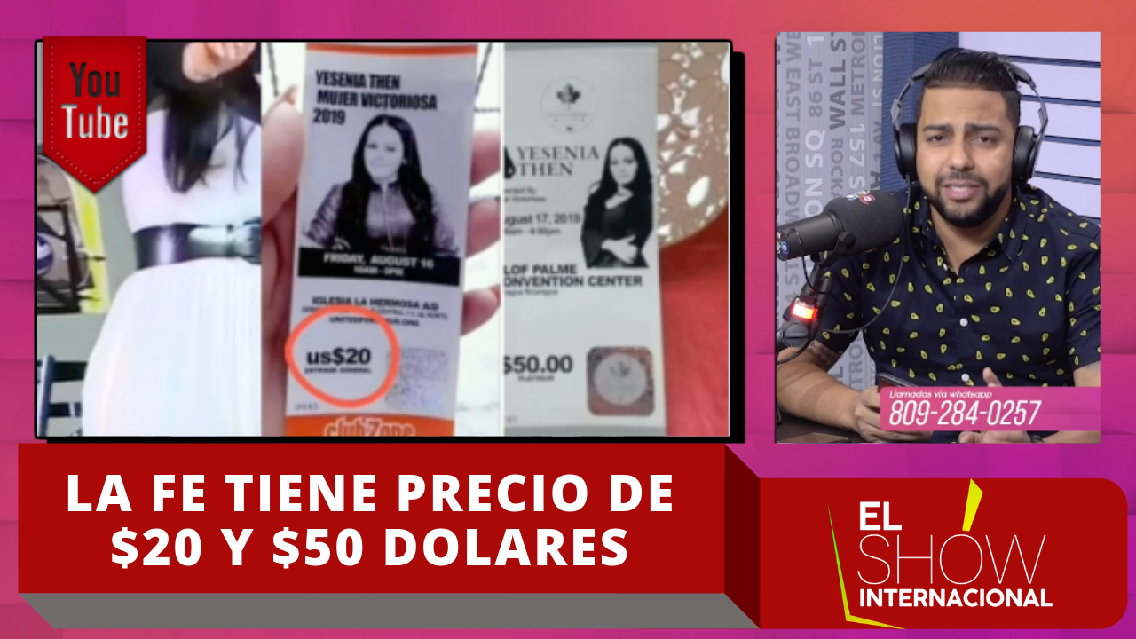 ¡Increíble! Supuestamente Está Pastora Cobra Entre $20 Y $50 Dólares Por Entrada Para Poder Verla