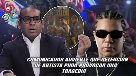 Aníbal Díaz Sobre Detención De Donati: “La Policía Debe Explicar Qué Necesidad Había De Apresar Al Artista En Plena Tarima”