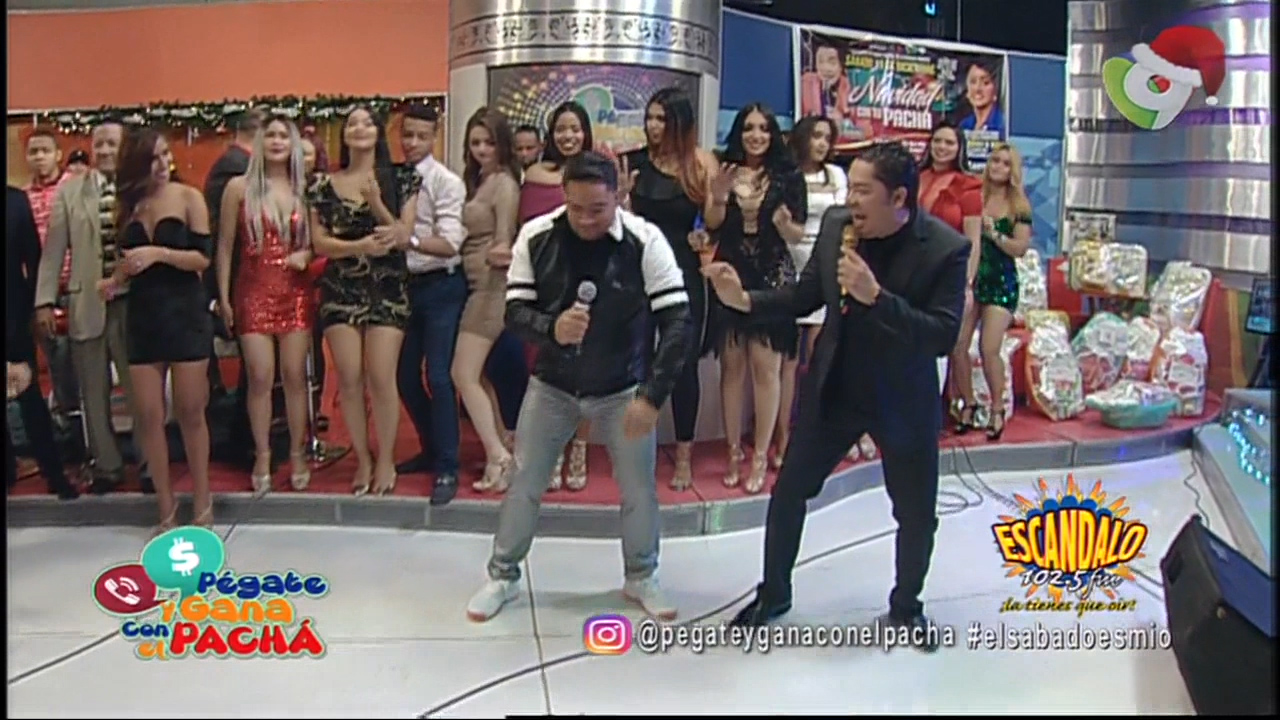 La Presentación De Manny Manuel En Pégate Y Gana Con El Pachá