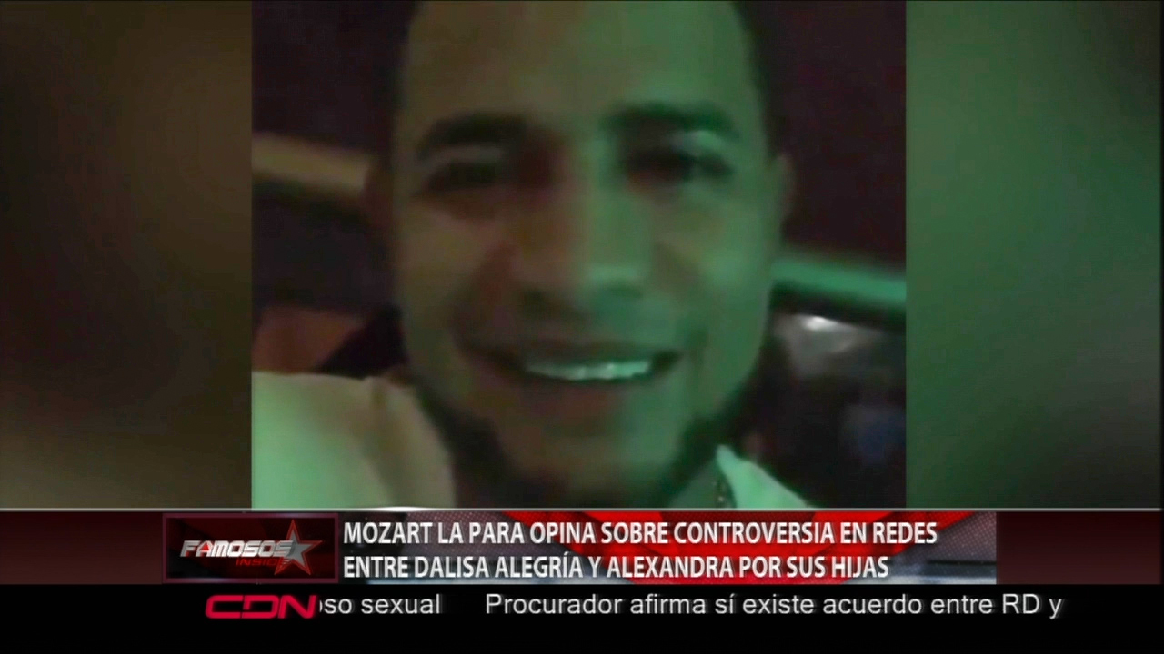 Mozart La Para Opina Sobre Controversia En Las Redes Entre Dalisa Alegría Y Alexandra Por Sus Hijas