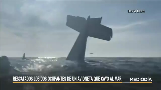 La Guardia Costera Pudo Rescatar A Dos Ocupantes De Una Avioneta Que Cayó Al Mar En California.