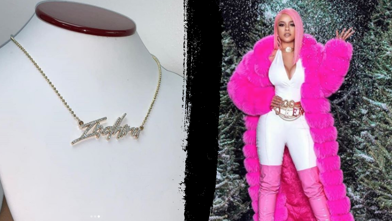 La Insuperable Sorprende A Todos Al Regalarse A Sí Misma Una Cadena Con Su Nombre En Diamantes