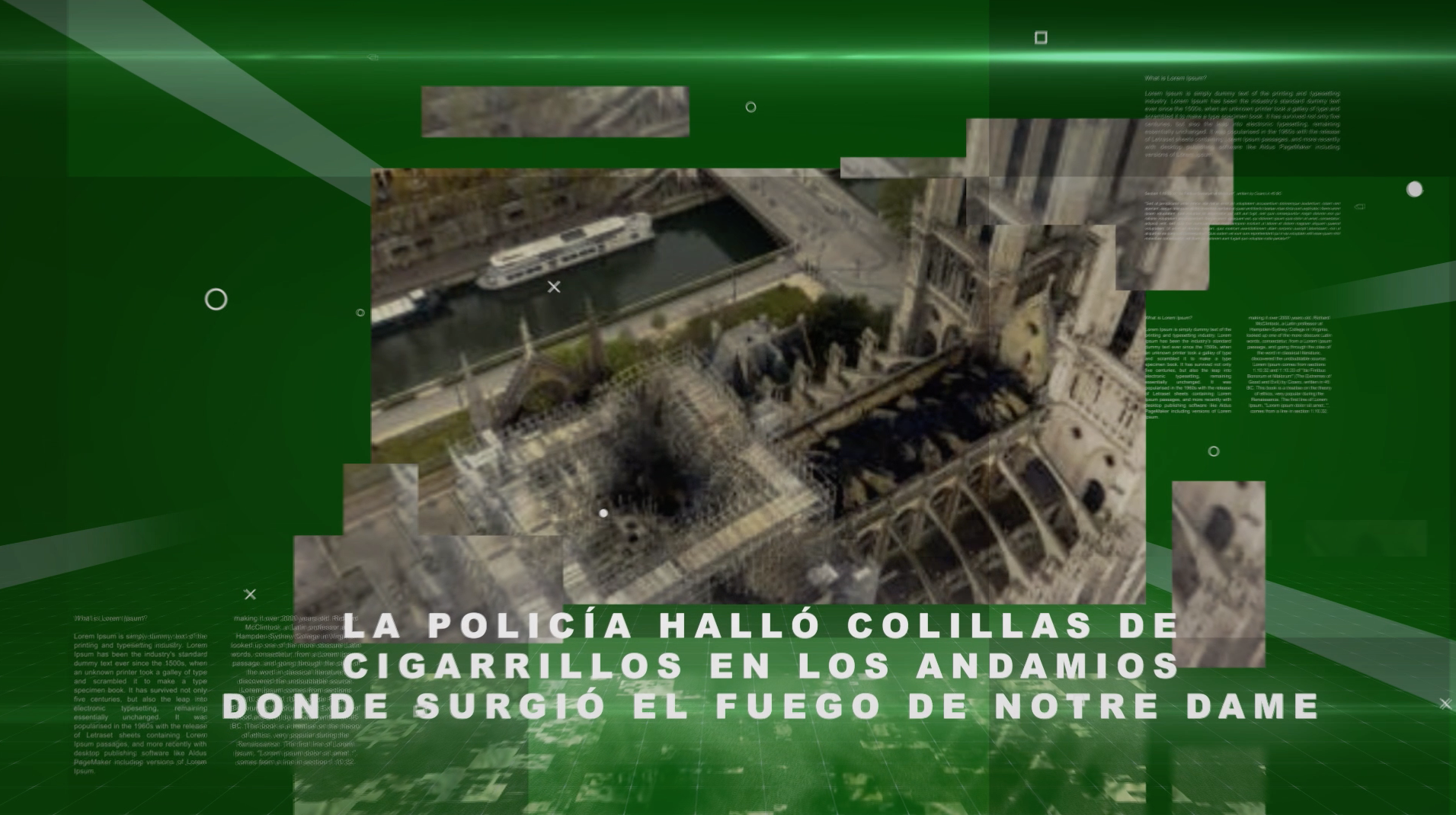 La Policía Halló Colillas De Cigarrillos En Los Andamios Donde Surgió El Fuego De Notre Dame