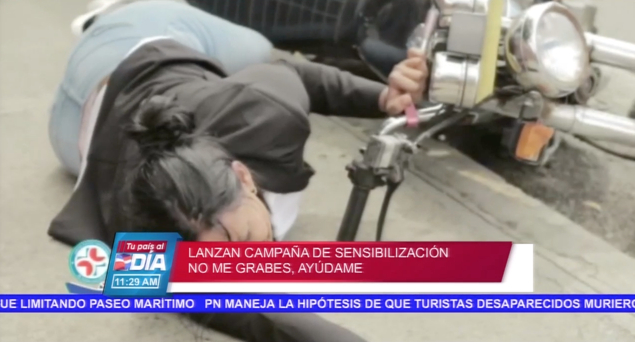 Lanzan Campaña De Sensibilización “No Me Grabes, Ayúdame”