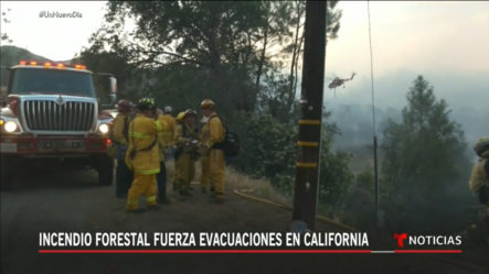 Incendio Forestal Fuerza Evacuaciones En California