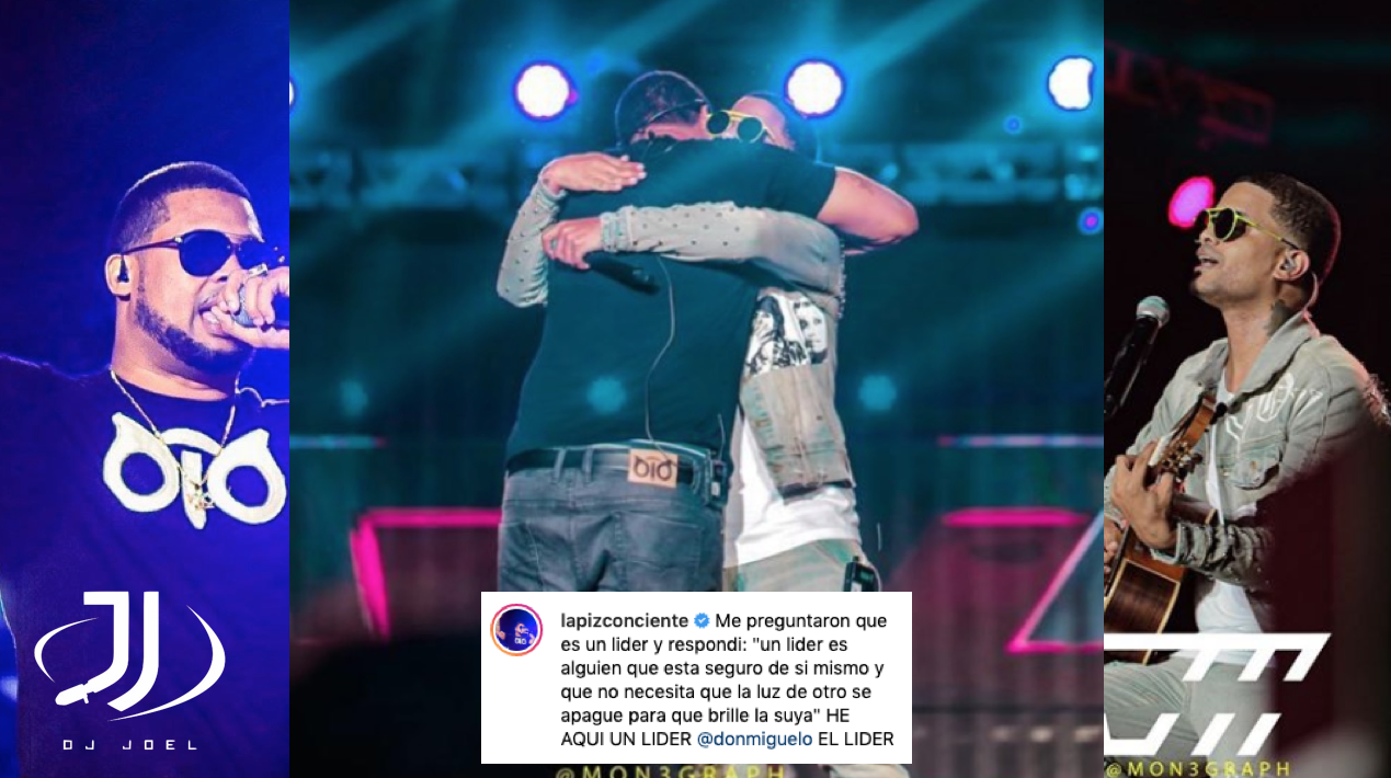 Lápiz Conciente Denomina A Don Miguelo Como “El Líder” Del Género | Dj Joel TV