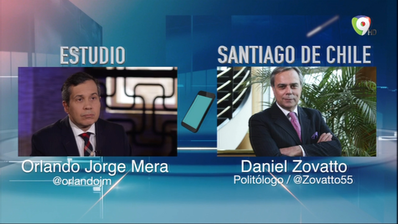 Daniel Zovatto Desde Chile Vía Telefónica Opina Sobre La Ley De Régimen Electoral De RD