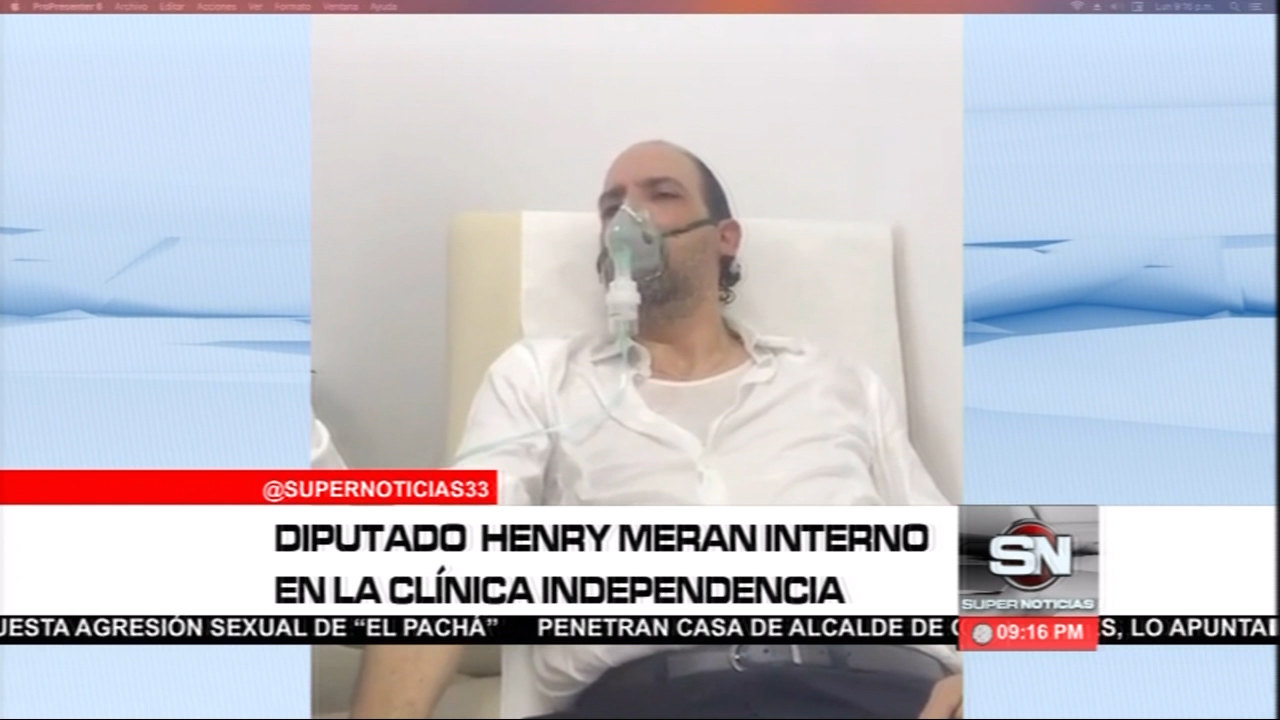 Se Encuentra Interno El Diputado Henry Meran