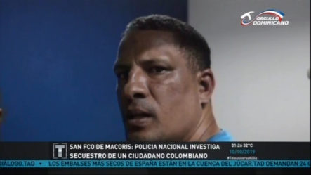 Autoridades De SFM Investigan El Intento De Secuestro A Un Ciudadano Colombiano