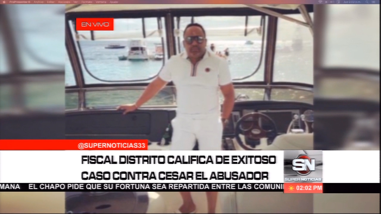 Fiscal Del Distrito Nacional Califica De Exitoso Caso Contra Cesar “El Abusador”