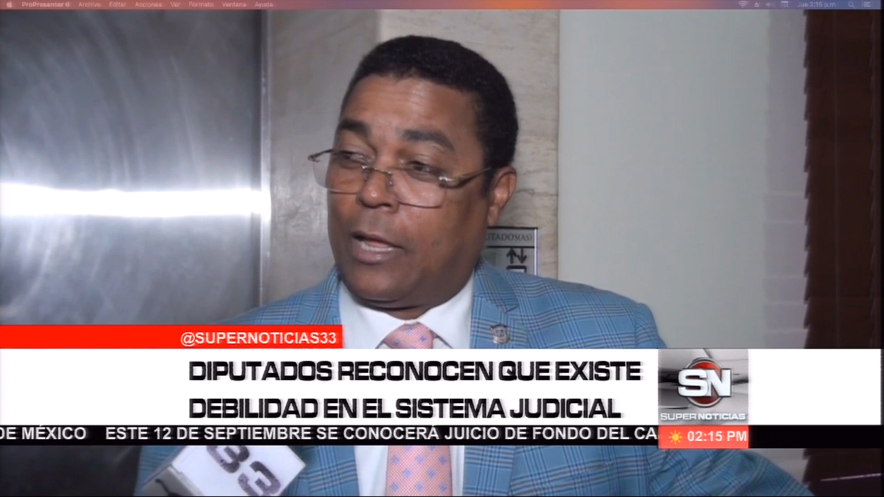 Diputados Reconocen Que Existe Debilidad En El Sistema Judicial