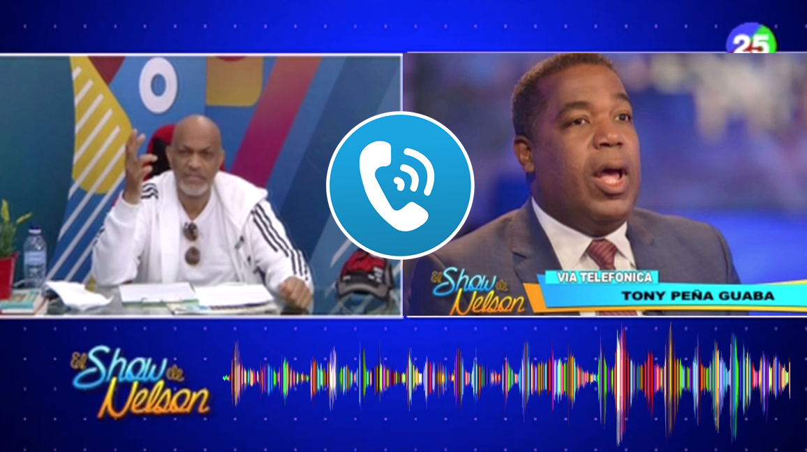 Llamada Exclusiva De Tony Peña Guaba Al Show De Nelson Javier