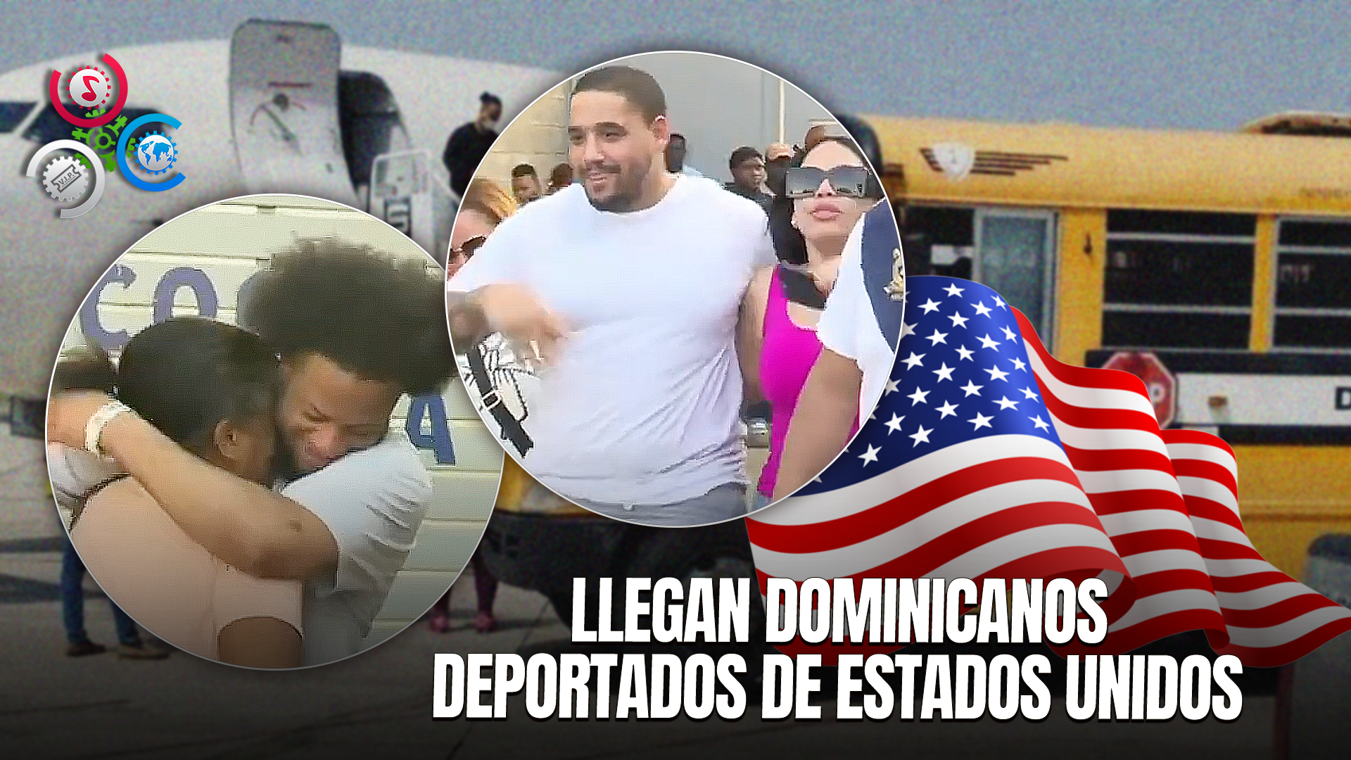 Cerca De 200 Dominicanos Repatriados De Estados Unidos Se Reencuentran Con Sus Familias