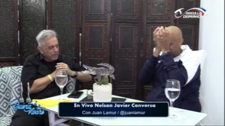 Nelson Javier Llora Al Momento Que Conversa Con Juan Lamur