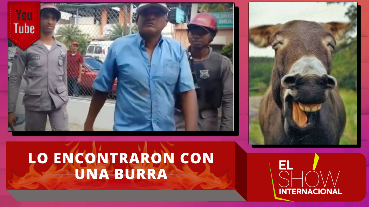 Mira Lo Alegre Que Se Ve Este Señor Luego De Ser Arrestado Por Practicar Zoofilia Con Una Burra