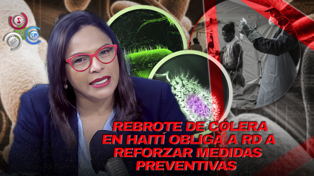 Diulka Pérez Alerta Sobre Riesgo De Cólera: “Lo Que Toca En Haití También Puede Llegar A RD”